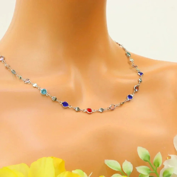 Minimalist Necklace, Sleek & Modern Design, Women’s Fashion, YC110463-N - Picture 9 of 10